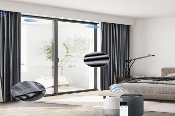 How do smart curtains work, and what are the various technologies used to automate their opening and closing